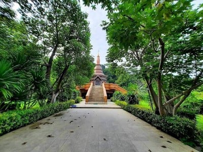 บรรยากาศ วัดบรรพตคีรี