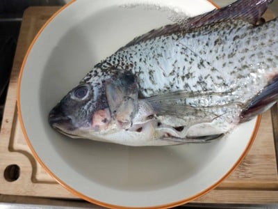 วิธีทำ ปลานิลนึ่ง