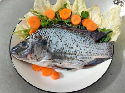 วิธีทำ ปลานิลนึ่ง