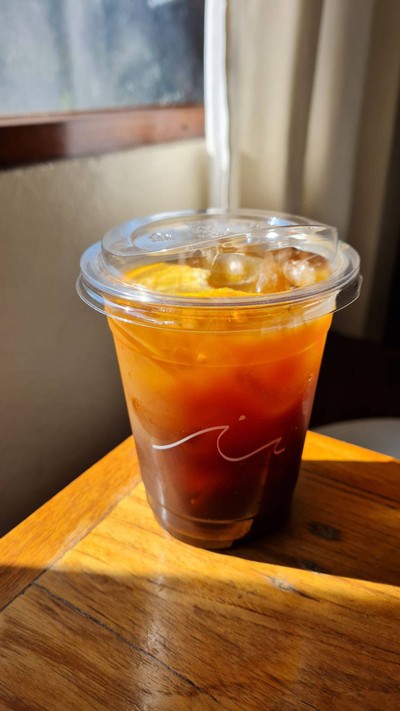 Iced Orange Coffee