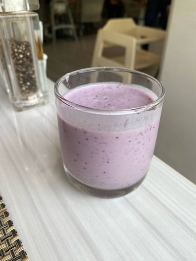 Blueberry smooties