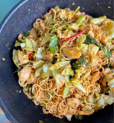 วิธีทำ ผัดมาม่า