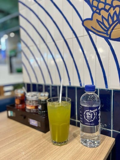 💦 HonAji Drink Water. (Price 20+ Baht.)