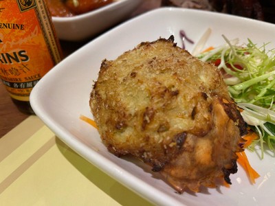 เนื้อปูอบชีส