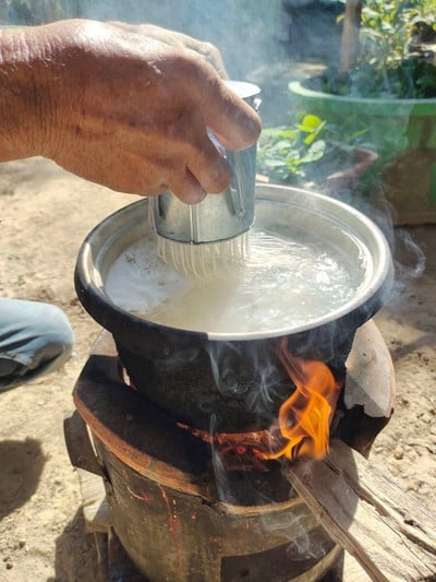 วิธีทำ วิธีทำ "เส้นขนมจีน" วิธีทำ วิธีทำ "เส้นขนมจีน"