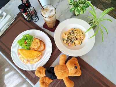เมนูของร้าน บ้านก้ามปู Bankampu Tropical Cafe
