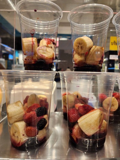 มิ้กซ์เบอร์รี่กล้วยหอมปั่น