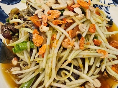 ส้มตำไทยปู
