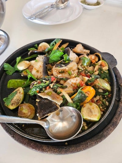 ปลาคังผัดฉ่า