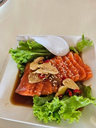 แซลม่อนดองซีอิ๊ว