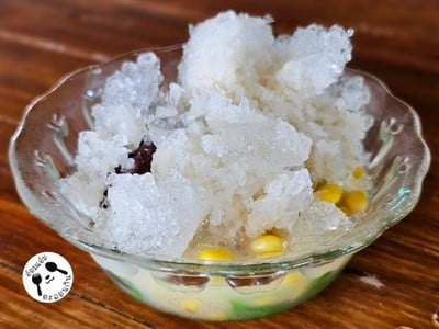 ลุกชิด+ลอดช่อง+ ข้าวเหนี่ยวถั่วดำ(รวมทุกอย่าง)