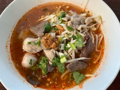 บะหมี่ต้มยำ