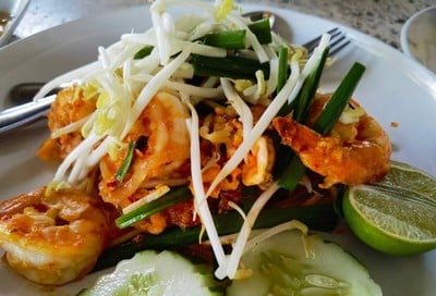 ผัดไทยกุ้ง