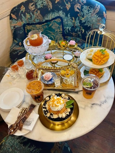 เมนูของร้าน บ้านขนมปังขิง