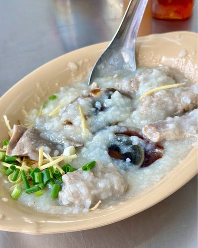 เมนูของร้าน โจ๊กสามย่าน บรรทัดทอง