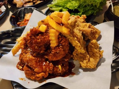 ไก่ทอด 2 รส