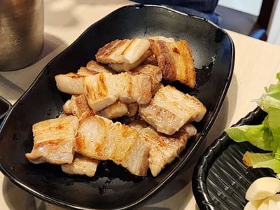 หมูสามชั้นย่าง