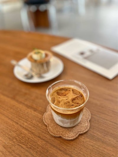 ☕️ Dirty. (Price 110 Baht.)