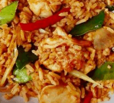 ข้าวผัดต้มยำทะเล