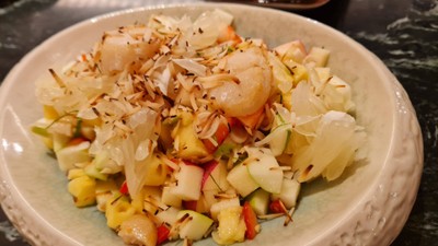 ยำหอยเชลล์