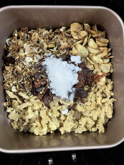 วิธีทำ น้ำพริกแคบหมู สูตรหม้อทอดไร้น้ำมัน 100%