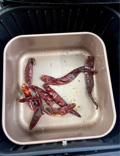 วิธีทำ น้ำพริกแคบหมู สูตรหม้อทอดไร้น้ำมัน 100%