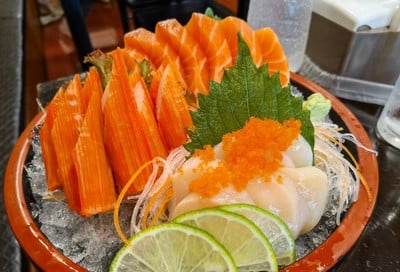 เมนูของร้าน Seiko Sushi หนองคาย