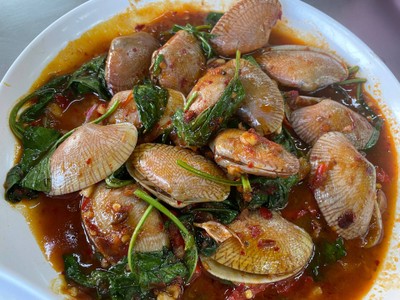 เมนูของร้าน ซ้งเป็ดพะโล้ วังหิน