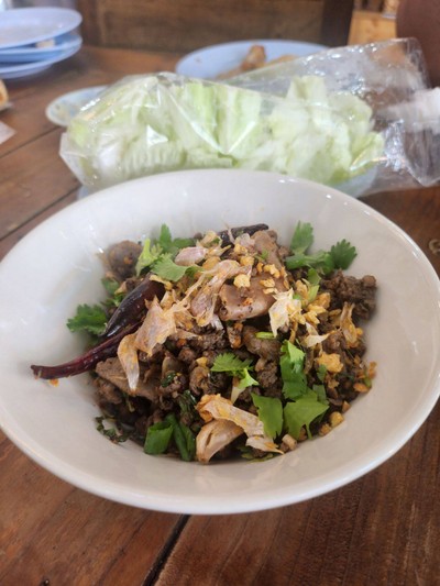 ลาบหมูคั่ว