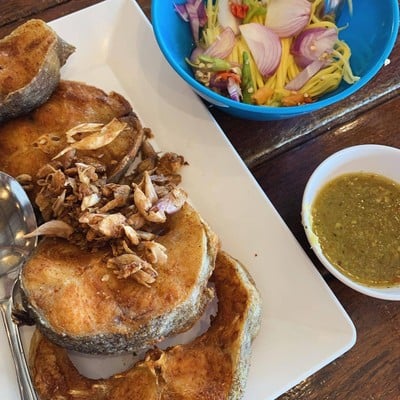 ปลาคังทอดน้ำปลา