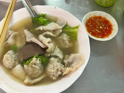 ต้มเลือดหมูไม่ใส่เครื่องใน