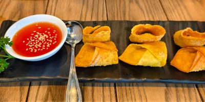 เกี๊ยวกรอบห่อชีส