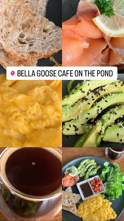 Healthy breakfast set