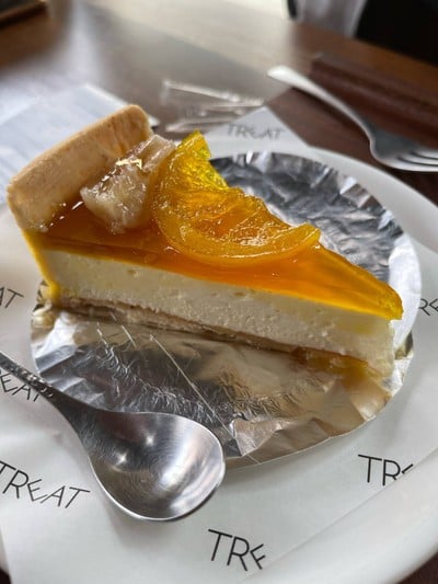 Honey Lemon Cheese Cake