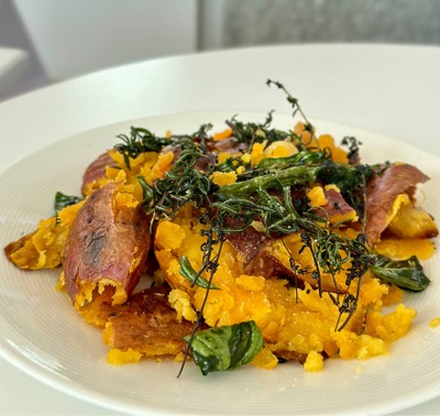 Sweet potato smash