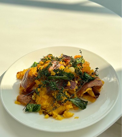 Sweet potato smash
