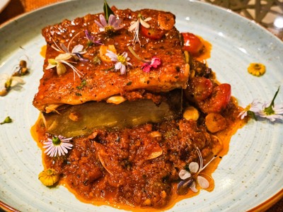 Roasted Sea Bass Fillet