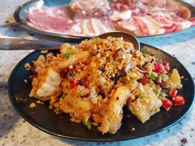 ไข่ปลาหมึกพริกเกลือ