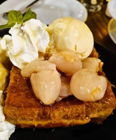 Shibuya Lychee Honey Toast