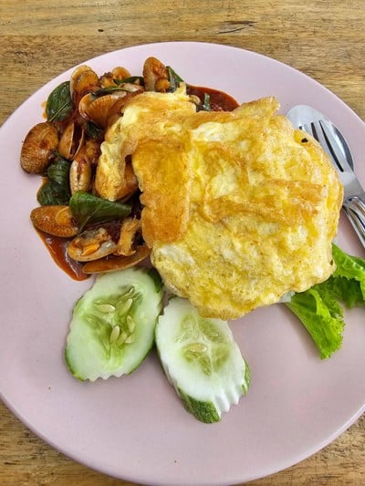 เมนูของร้าน ร้านขวัญใจ อาหารไทย