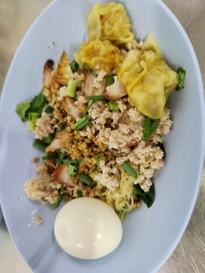 บะหมี่แห้งไข่