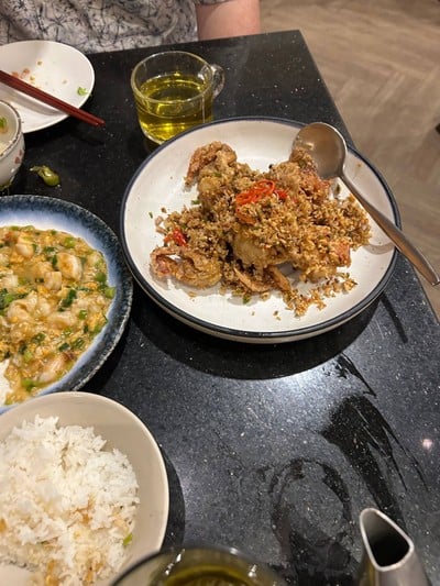 ปูนิ่มทอดพริกเกลือ