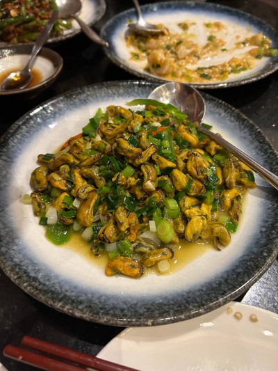 หอยทรายผัดพริกสด