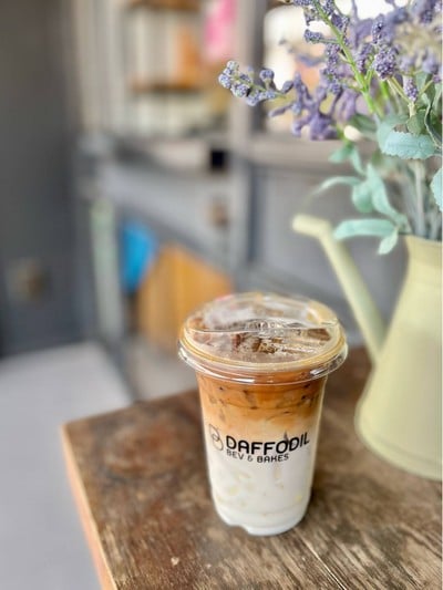 เมนูของร้าน แดฟโฟดิว เบฟแอนด์เบคส์ ประชาอุทิศ90