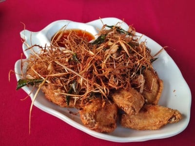 เมนูของร้าน สวนอาหารลุงนวย