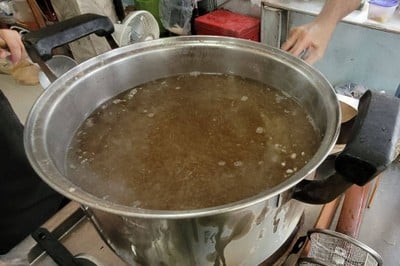 น้ำซุปหมึกแห้ง