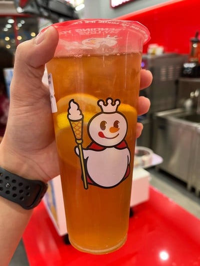 เมนูของร้าน Mixue บางรัก