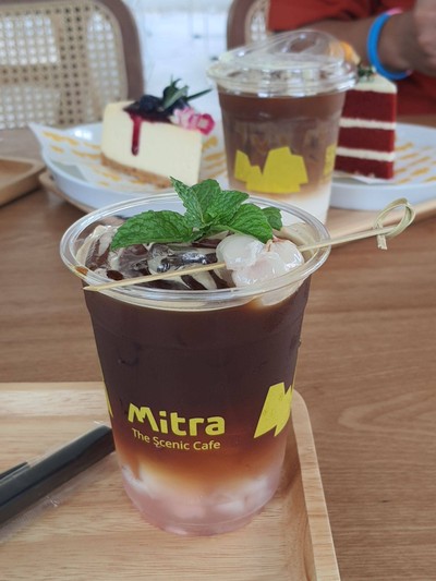 Lychee Rose Americano