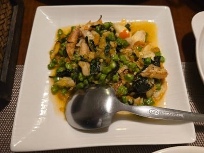 เนื้อปูผัดพริก