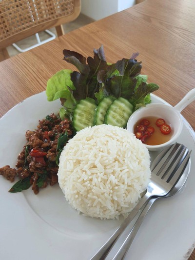ข้าวกะเพราหมู